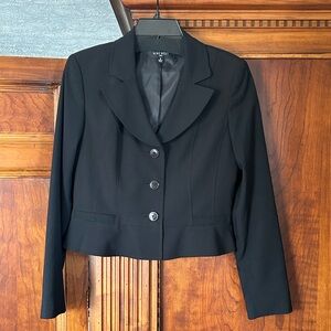 Nine West Black Suit Peplum Jacket,Size 6
